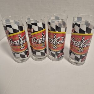 Coca-Cola Racing Family Glass Set